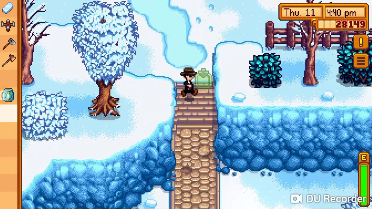 A Winter Mystery Stardew Valley Tech Buzzer