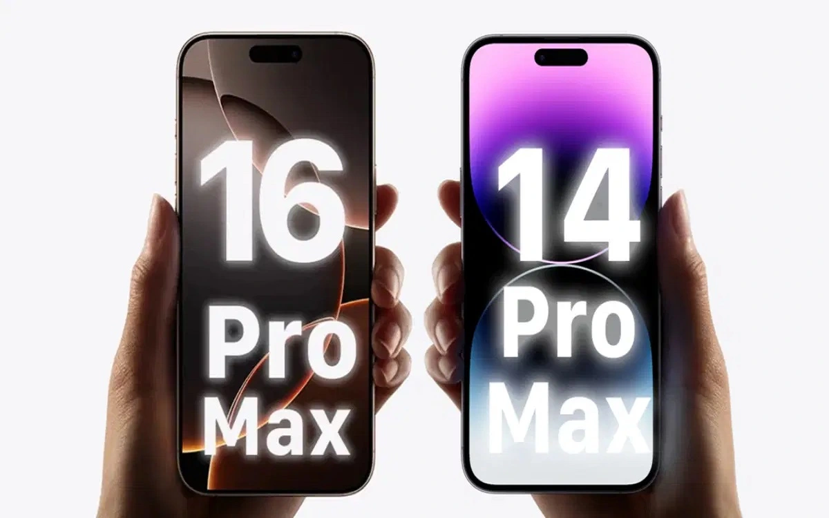 iphone 14 pro max vs iphone 16 pro max